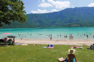 Photo des plages d'Aiguebelette