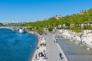 Photo des quais du Rhône