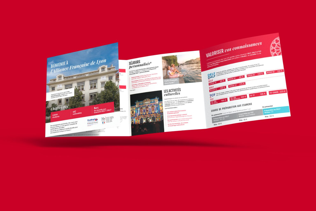 mockup brochure AF Lyon 2026