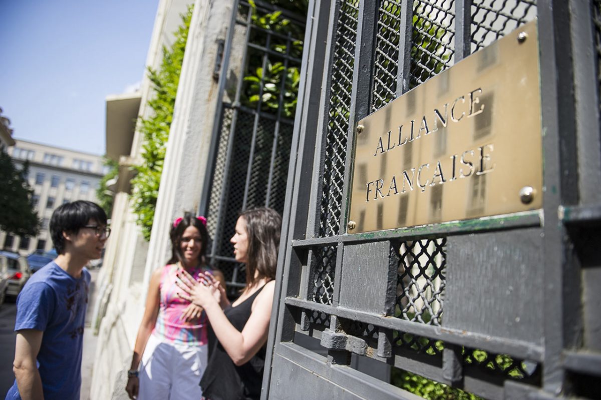 cours de français à l'Alliance Française