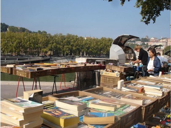 marche bouquinistes lyon